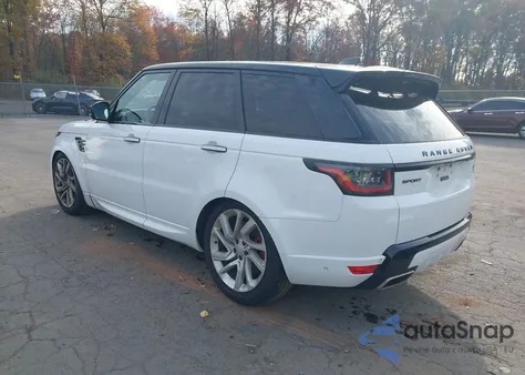 2019 Land Rover Range Rover Sport Hse Dynamic из США, поврежденный, VIN SALWV2SV0KA814137